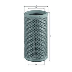 Vzduchový filter MAHLE LX 425