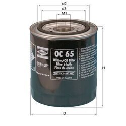 Olejový filter MAHLE OC 65 - obr. 2