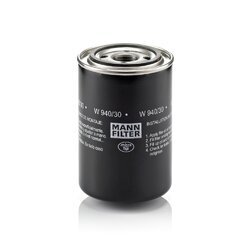 Olejový filter MANN-FILTER W 940/30