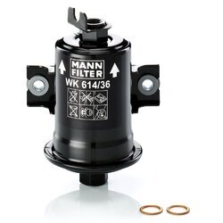 Palivový filter MANN-FILTER WK 614/36 x