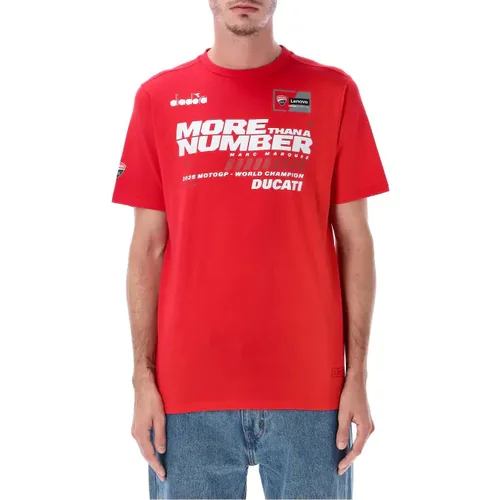 Tričko Marc Marquez MARC MARQUEZ 93 9999229598720 majstrovské tričko #1, (červená, veľkosť L)