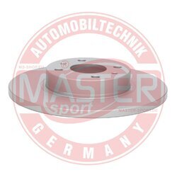 Brzdový kotúč MASTER-SPORT GERMANY 24011201271PR-PCS-MS