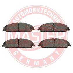 Sada brzdových platničiek kotúčovej brzdy MASTER-SPORT GERMANY 13046141342N-SET-MS