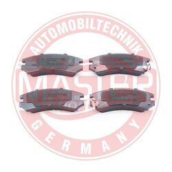 Sada brzdových platničiek kotúčovej brzdy MASTER-SPORT GERMANY 13046107312N-SET-MS