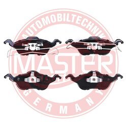 Sada brzdových platničiek kotúčovej brzdy MASTER-SPORT GERMANY 13046071212N-SET-MS