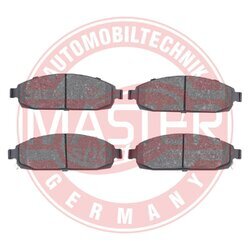 Sada brzdových platničiek kotúčovej brzdy MASTER-SPORT GERMANY 13046141362N-SET-MS - obr. 1
