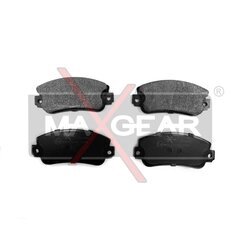 Sada brzdových platničiek kotúčovej brzdy MAXGEAR 19-0482