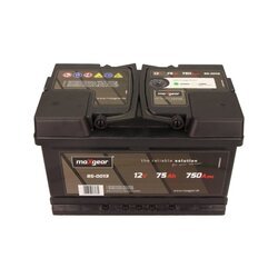 Autobatéria MAXGEAR 85-0013  12V 75Ah 750A (+) vpravo - s indikátorom nabitia