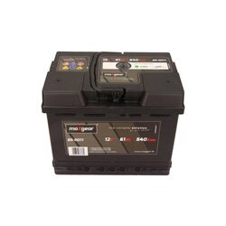 Autobatéria MAXGEAR 85-0011 12V 61Ah 540A (+) vpravo - s indikátorom nabitia