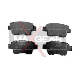 Sada brzdových platničiek kotúčovej brzdy MAXGEAR 19-0463 - obr. 1