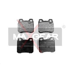 Sada brzdových platničiek kotúčovej brzdy MAXGEAR 19-0405