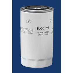 Palivový filter MECAFILTER ELG5593