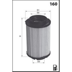 Palivový filter MECAFILTER ELG5294 - obr. 1