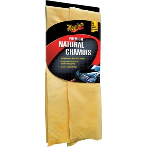 Meguiar's Natural Chamois - prírodná jelenica (100% ovčia koža) MEGUIARS