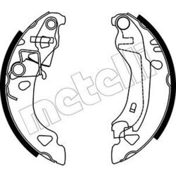 Sada brzdových čeľustí METELLI 53-0070