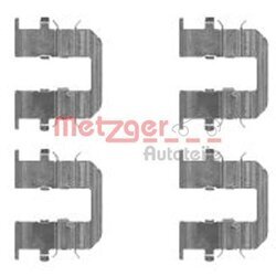 Sada príslušenstva obloženia kotúčovej brzdy METZGER 109-1746