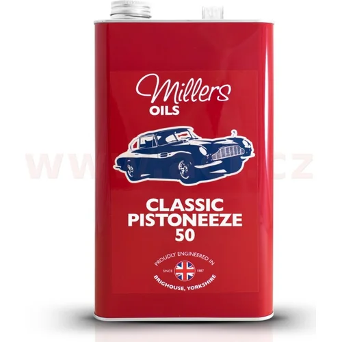 MILLERS OILS motorový olej minerálny mierne aditivovaný Classic Pistoneeze 50 5l