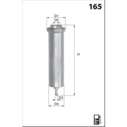 Palivový filter MISFAT E101 - obr. 1