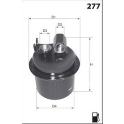 Palivový filter MISFAT E122