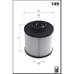 Palivový filter MISFAT F017 - obr. 1