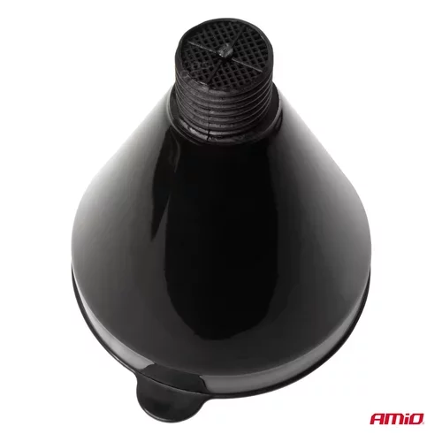 Lievik na palivo 3-dielny čierny AMiO-02006 /MIX/ - obr. 1