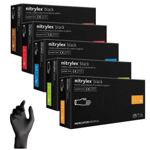 Nitrilové rukavice Nitrylex Basic veľkosť L, 100 ks /MIX/ - obr. 6