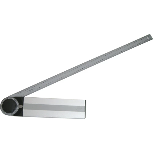 Uholník príložný hliníkový nastaviteľný, 750mm, šírka 35mm, 0-180° MIX