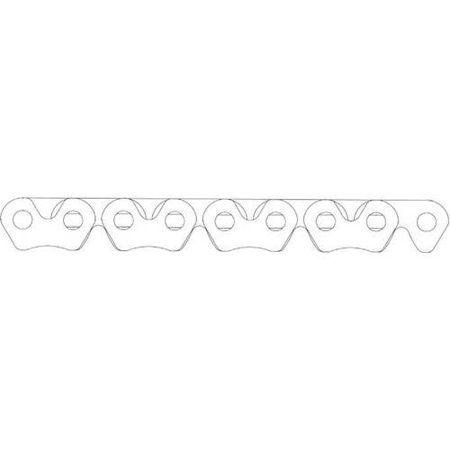 Rozvodová reťaz 92RH2005 (132 článkov vrátane spojky) /MORSE/ - obr. 1