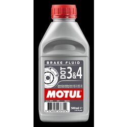 Brzdová kvapalina MOTUL Brake Fluid DOT3 / DOT4 0,5L
