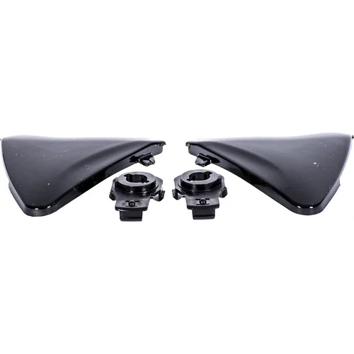 Bočné kryty plexi pre prilby Ventus MT HELMETS 100-402 MT, Španielsko, (čierne-lesklé)