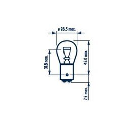 Žiarovka pre brzdové/koncové svetlo NARVA 178814000 - obr. 1