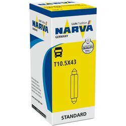 Žiarovka osvetlenia poznávacej značky NARVA 173273000 T10,5x43