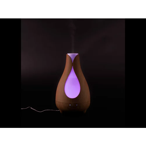 Aróma difuzér TULIP, svetlé drevo, 200ml, 7 farieb, 12W, Ø13,6x23,5cm, /NATURE7/ - obr. 2
