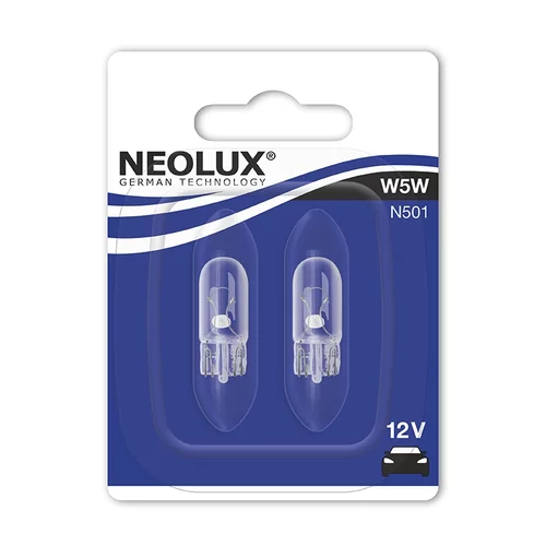 NEOLUX Žiarovka pomocná W5W 12V N501-02B