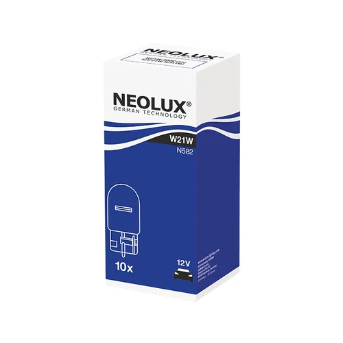 NEOLUX Žiarovka pomocná W21W 12V N582-ks