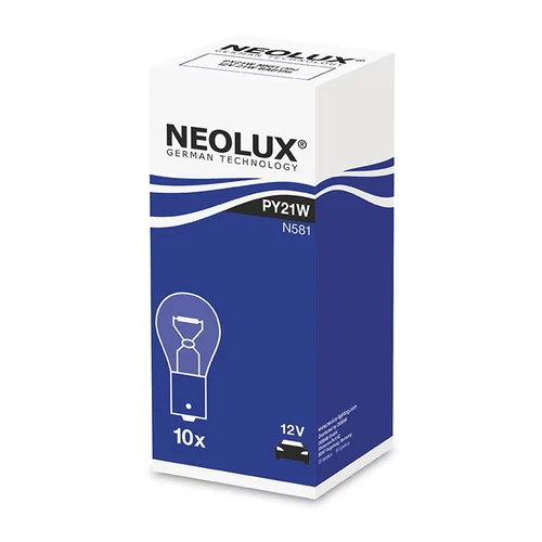 Žiarovka pomocná PY21W 12V N581-ks /NEOLUX/