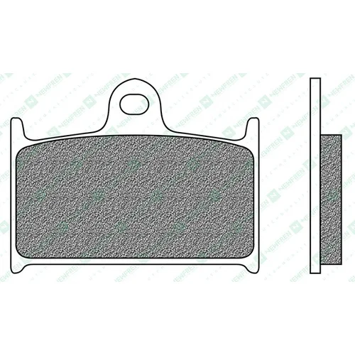 Brzdové doštičky NEWFREN FD0129TS1 (zmes ROAD TOURING SINTERED) 2 ks v balení