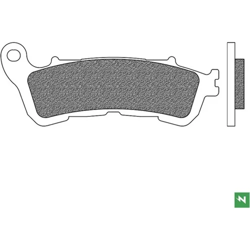 Brzdové doštičky NEWFREN FD0400SE1 (zmes SCOOTER ELITE SINTERED) 2 ks v balení