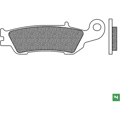 Brzdové doštičky NEWFREN FD0411SD1 (zmes OFF ROAD DIRT SINTERED) 2 ks v balení
