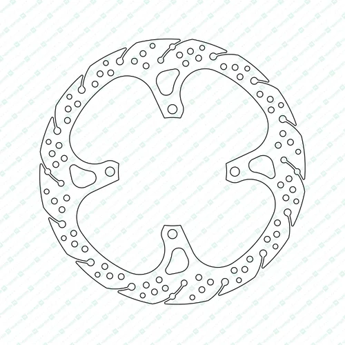 Plávajúci brzdový kotúč NEWFREN DF5137AW (priemer 270 mm)