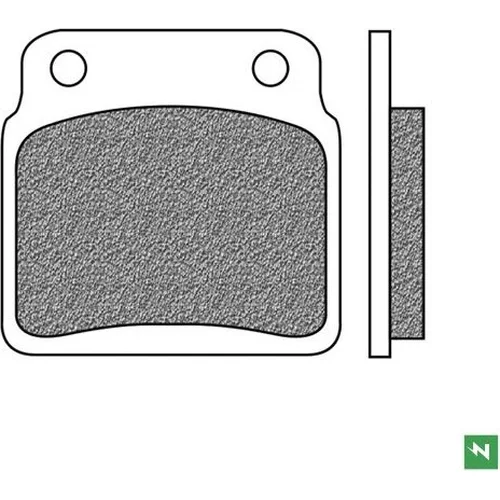 Brzdové doštičky NEWFREN FD0145SV1 (zmes OFF ROAD ATV SINTERED) 2 ks v balení