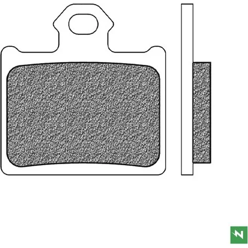 Brzdové doštičky NEWFREN FD0464SD1 (zmes OFF ROAD DIRT SINTERED) 2 ks v balení