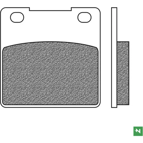 Brzdové doštičky NEWFREN FD0060TS1 (zmes ROAD TOURING SINTERED) 2 ks v balení