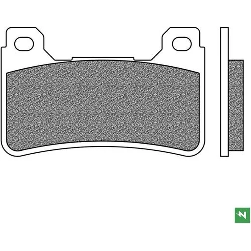 Brzdové doštičky NEWFREN FD0364TS1 (zmes ROAD TOURING SINTERED) 2 ks v balení