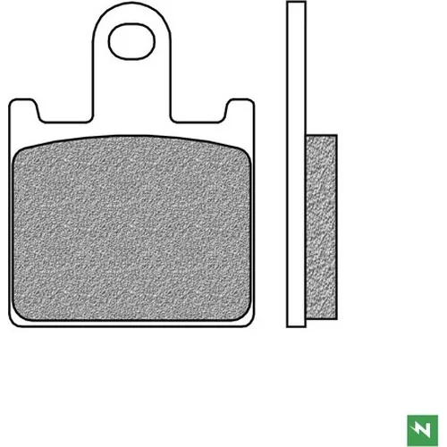 Brzdové doštičky NEWFREN FD0419TS1 (zmes ROAD TOURING SINTERED) 2 ks v balení