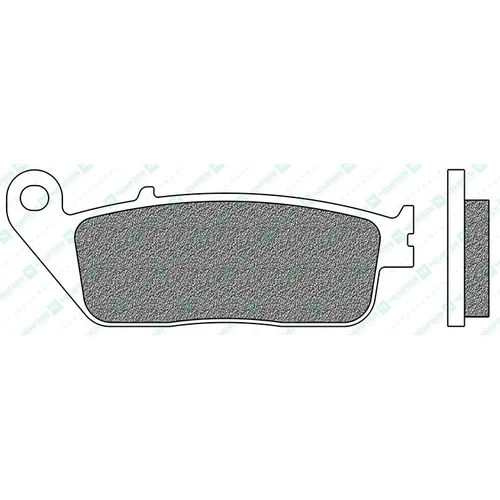 Brzdové doštičky NEWFREN FD0406SE1 (zmes SCOOTER ELITE SINTERED) 2 ks v balení