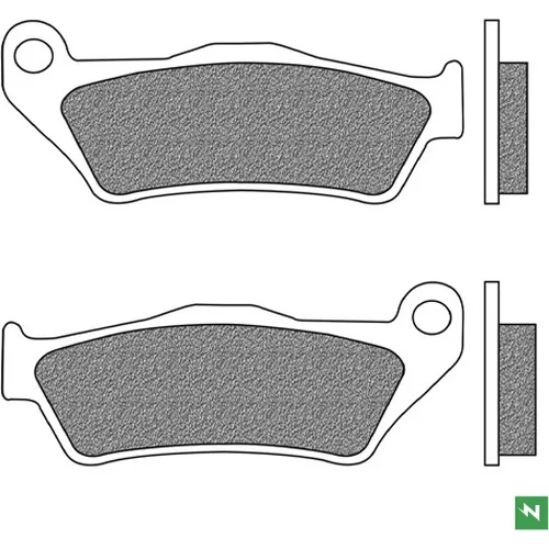 Brzdové doštičky NEWFREN FD0229TS1 (zmes ROAD TOURING SINTERED) 2 ks v balení