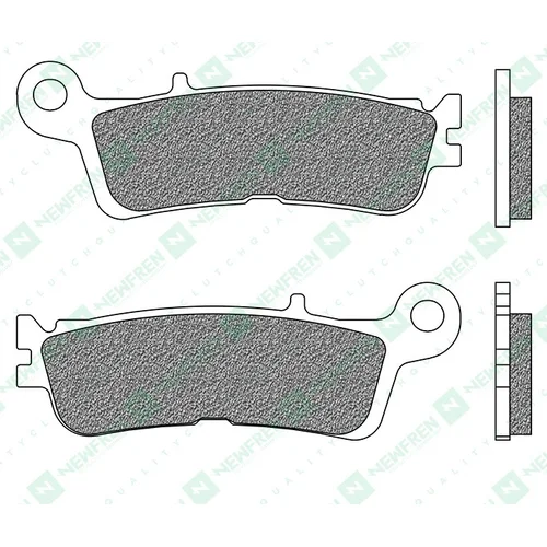 Brzdové doštičky NEWFREN FD0543SD1 (zmes OFF ROAD DIRT SINTERED) 2 ks v balení