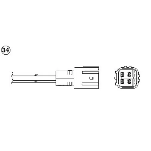 Lambda sonda NGK 90194