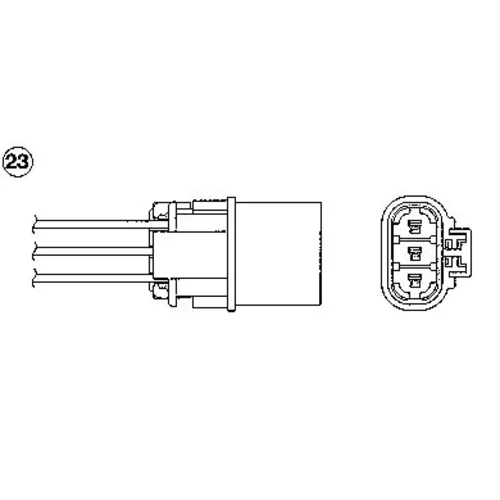 Lambda sonda NGK 90368